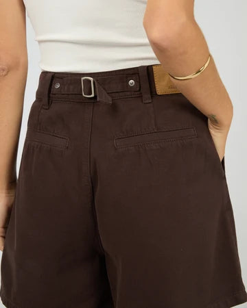 Stevie Denim Short - Brown