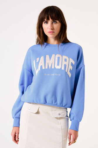 L’AMORE Sweatshirt - Provence Blue