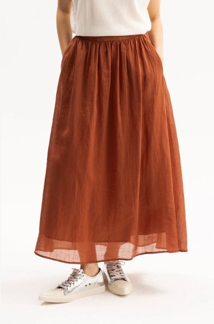 Molly Skirt - Brick