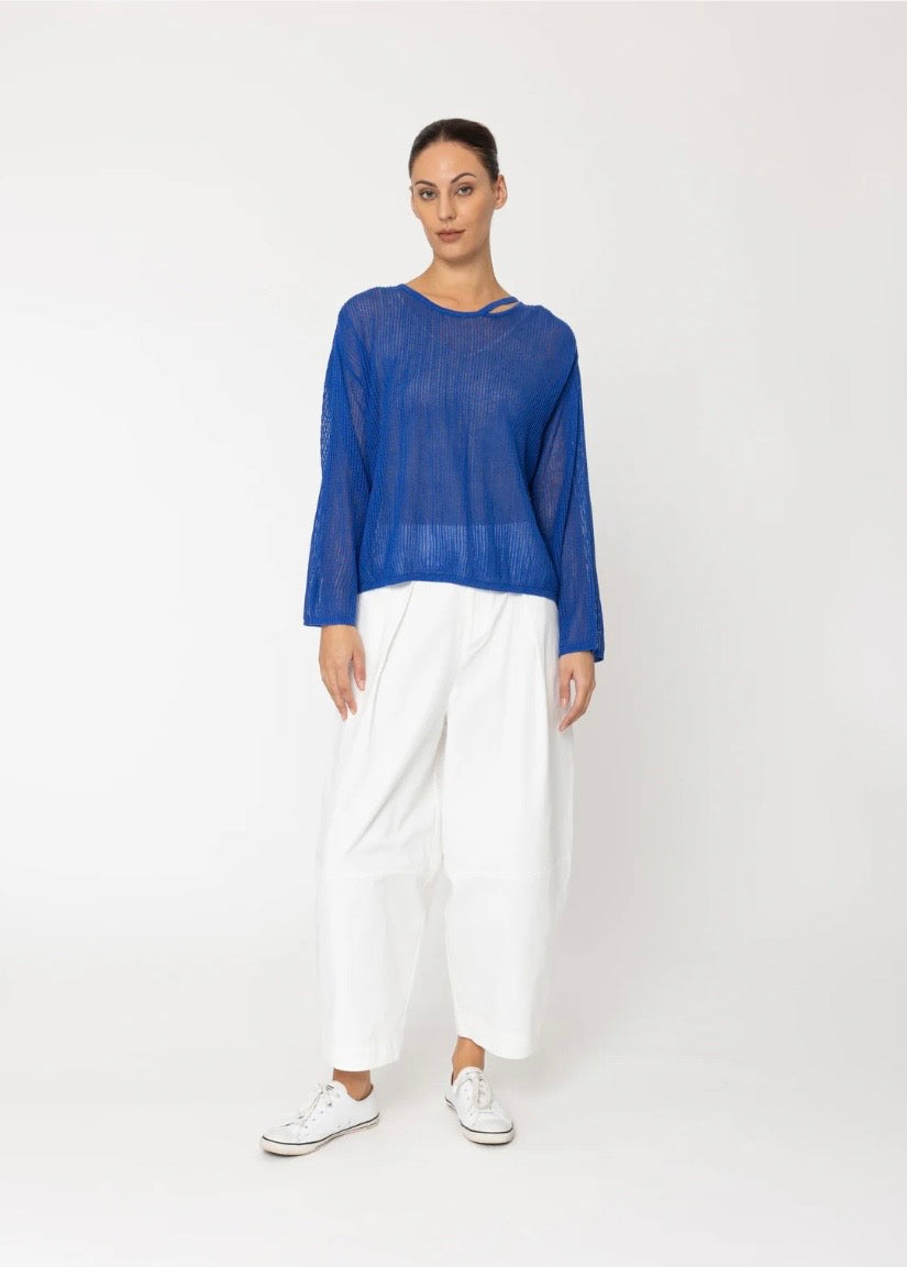 Capri Top - Cobalt