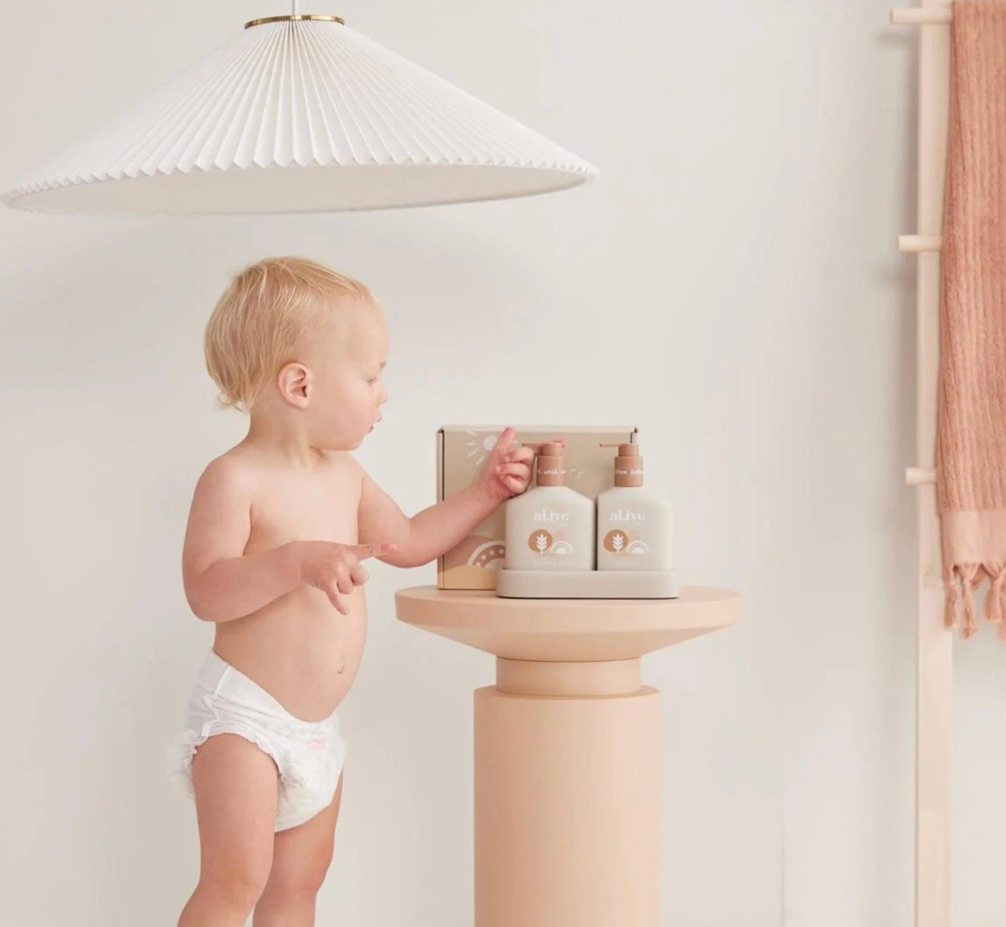 al.ive Baby Hair & Body Duo - Calming Oatmeal