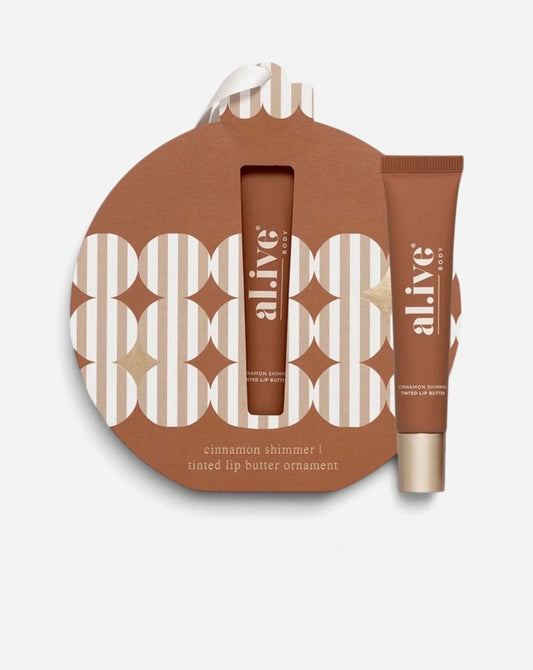 al.ive - Tinted Lip Butter Ornament- Cinnamon & Citrus