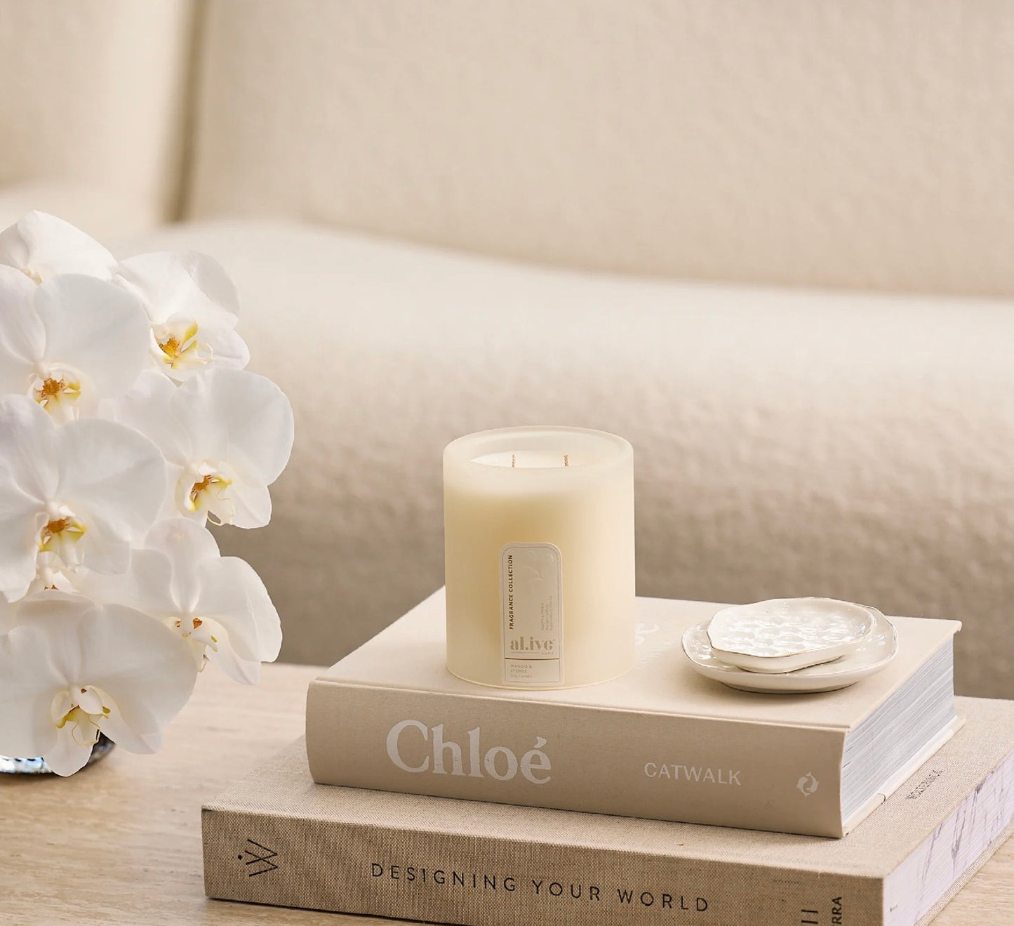 al.ive Soy Candle - Sea Cotton & Coconut