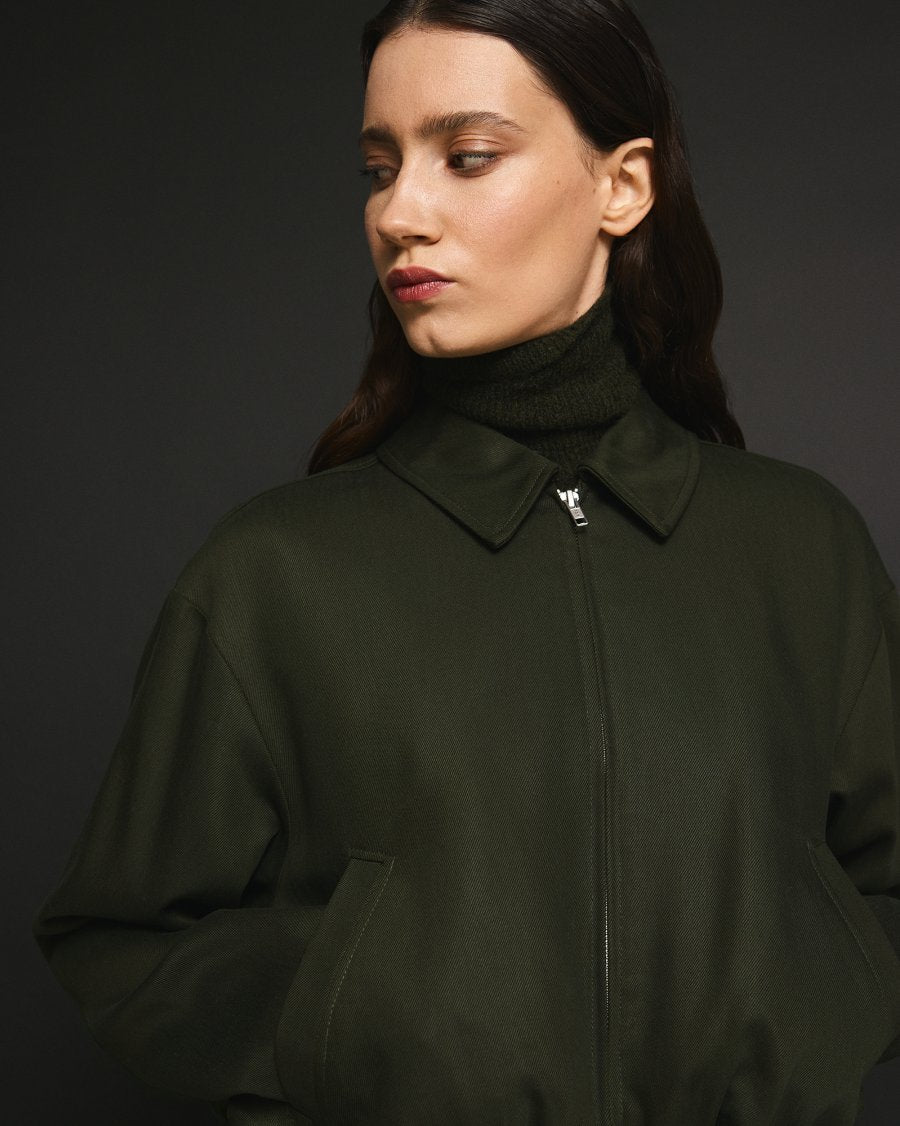 Esterika Jacket - Rosin Green