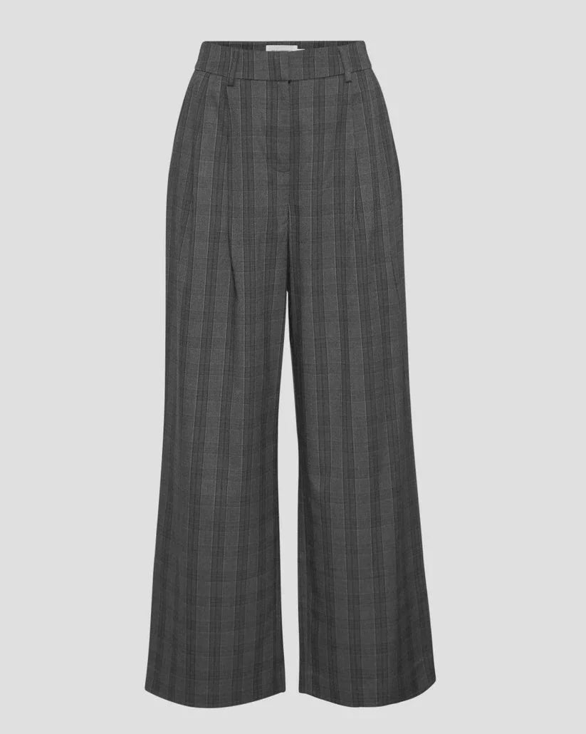 Calile Pants - Dark Grey Check