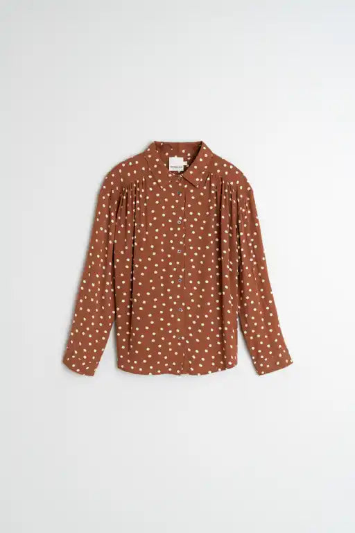 Spot Shirt - Terracotta