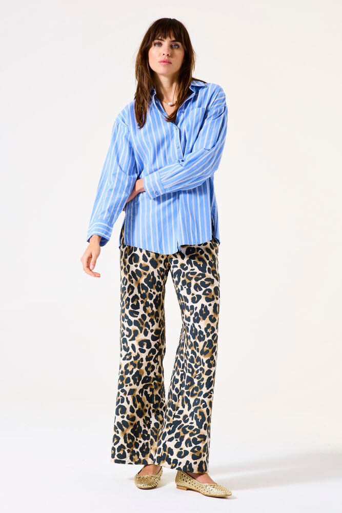 Provence Shirt - Blue Stripe