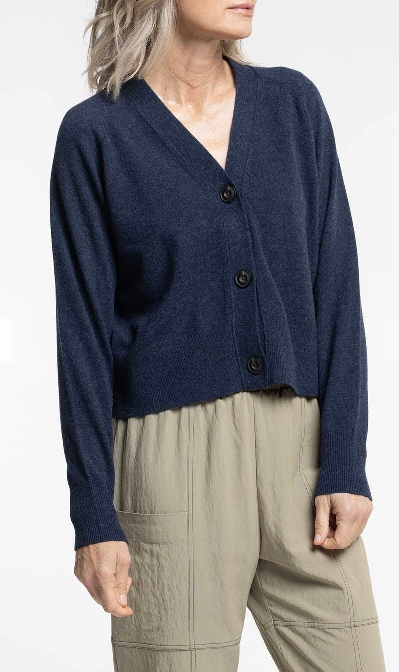 Twizel Cardigan - Indigo