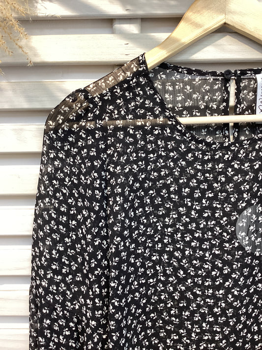 Wishful Top - Mono Floret