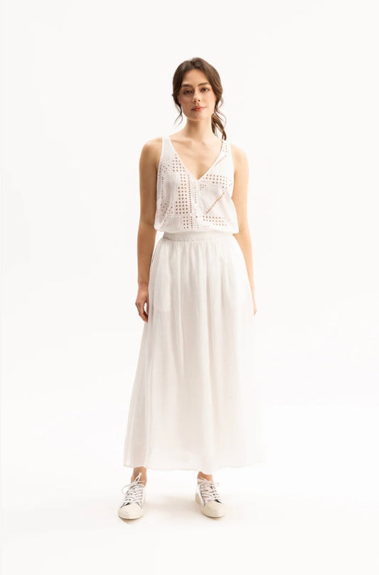 Molly Skirt - White