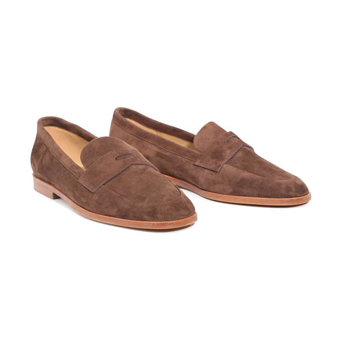 EOS Oval - Walnut Kidsuede