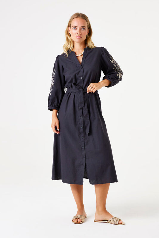 Antracite Dress - Charcoal