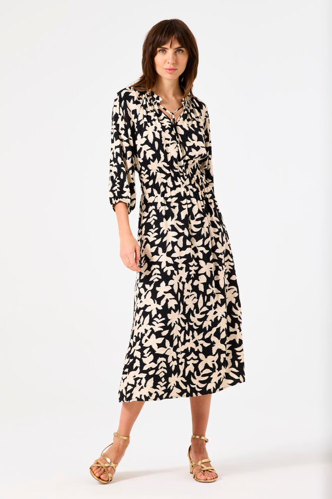 Tie Neck Dress