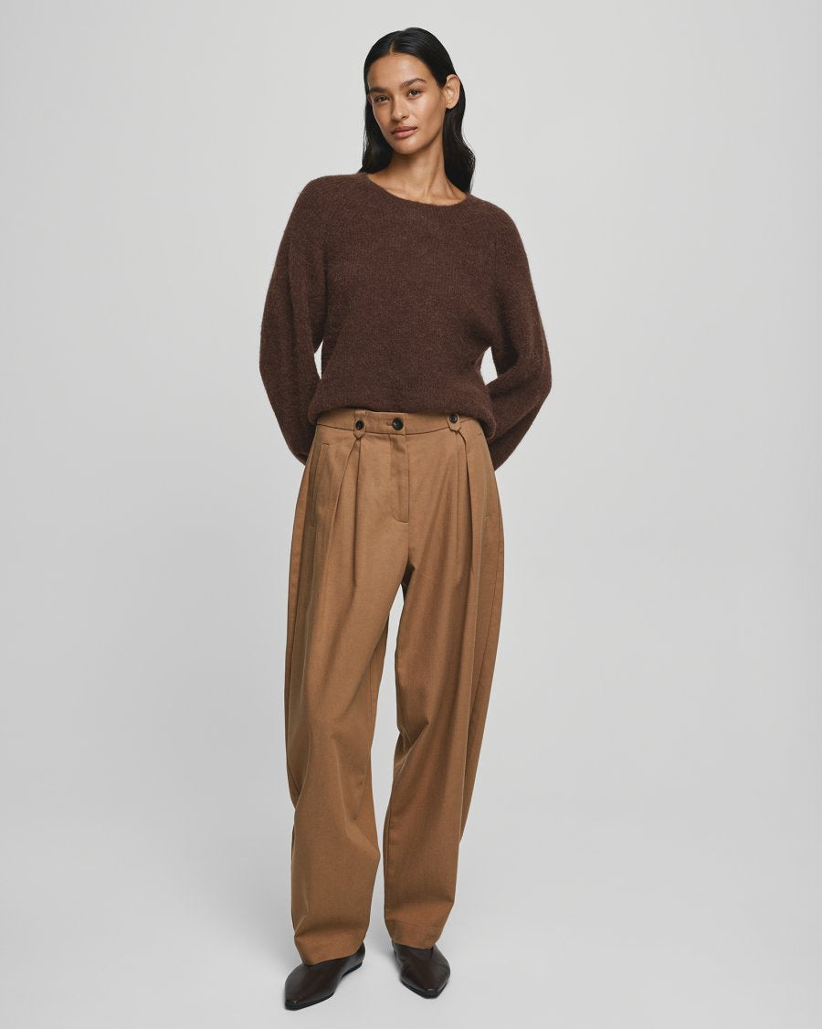 Gweneth Waisted Pants - Toasted Coconut