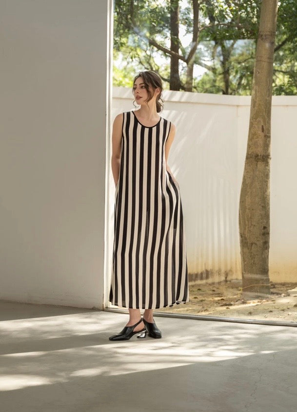 Camryn Dress - Stripe