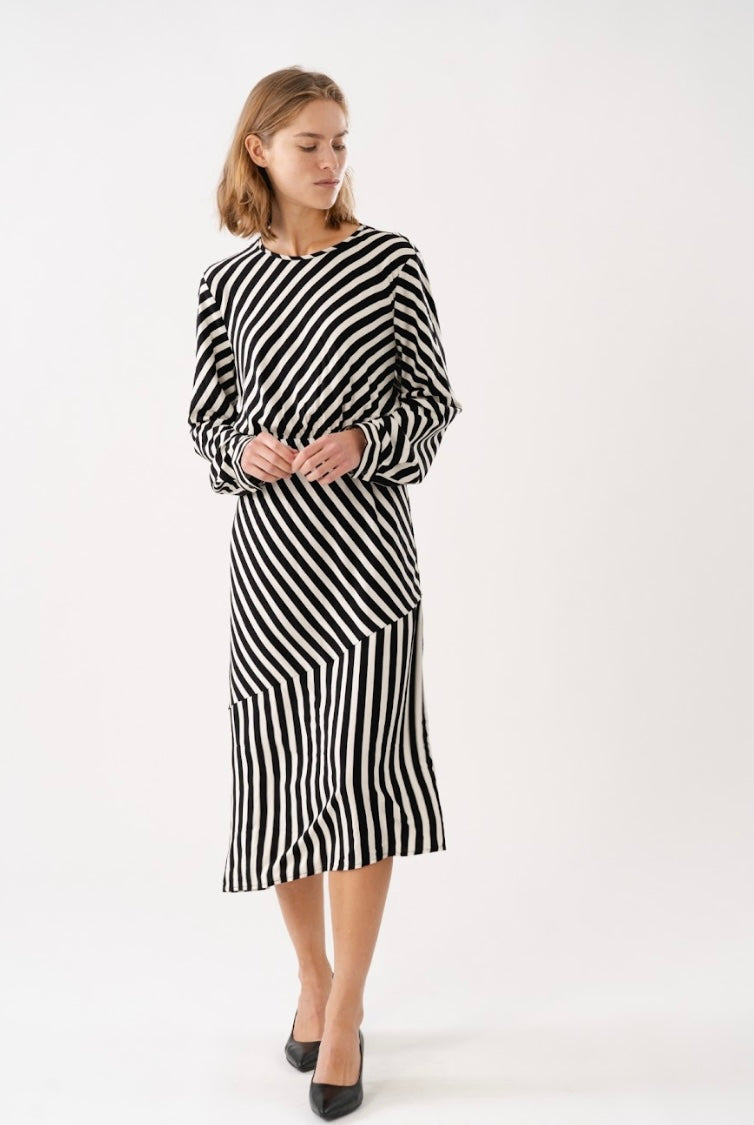 Rigall Midi Dress - Stripe