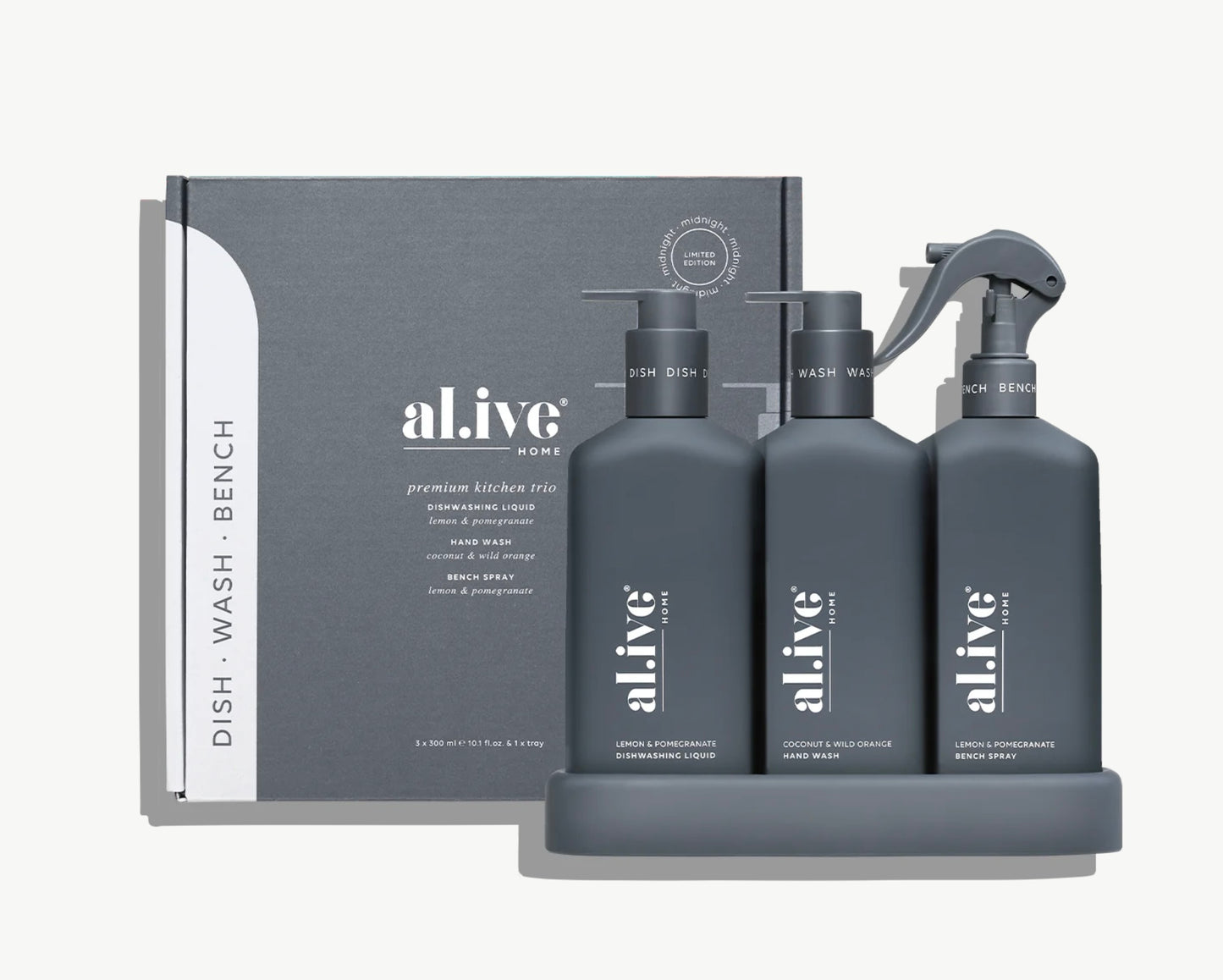 al.ive Limited Edition Kitchen Trio -Midnight