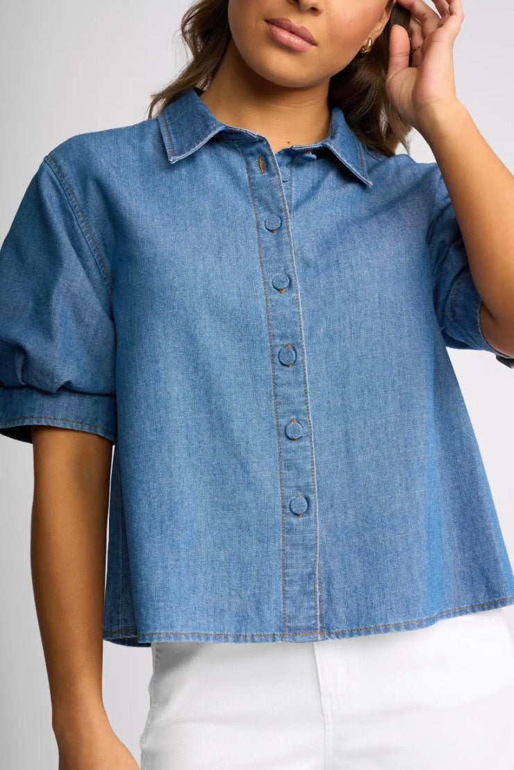 Titan Shirt - Washed Blue