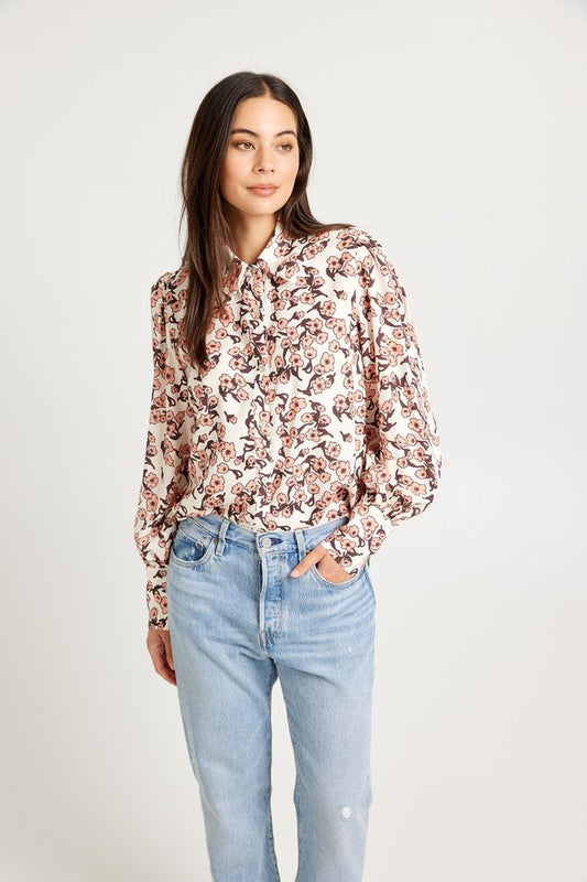 Casino Top - Blossom Print