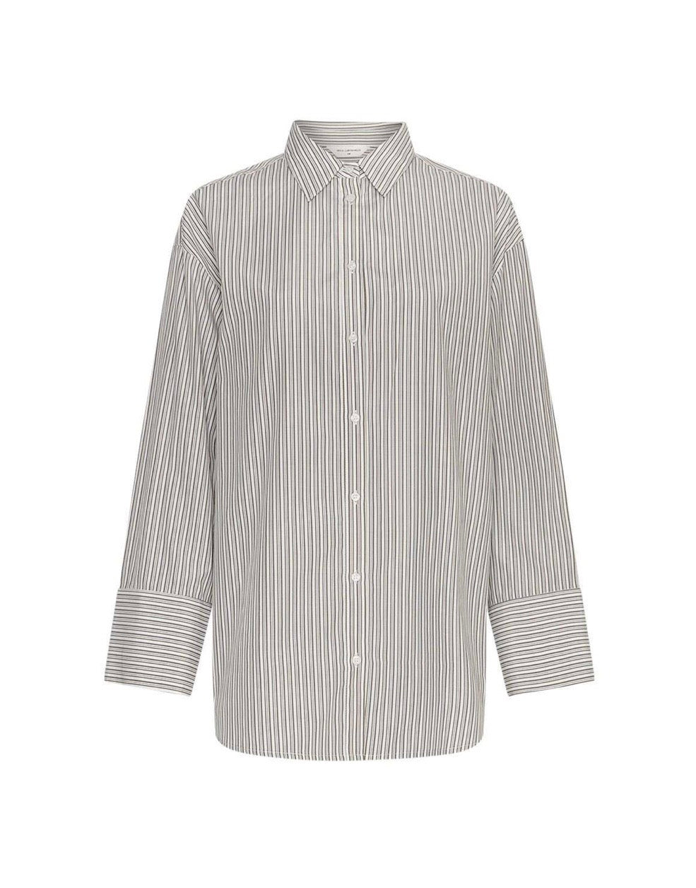 Rabea Zenika Shirt - Egret Trail Stripe