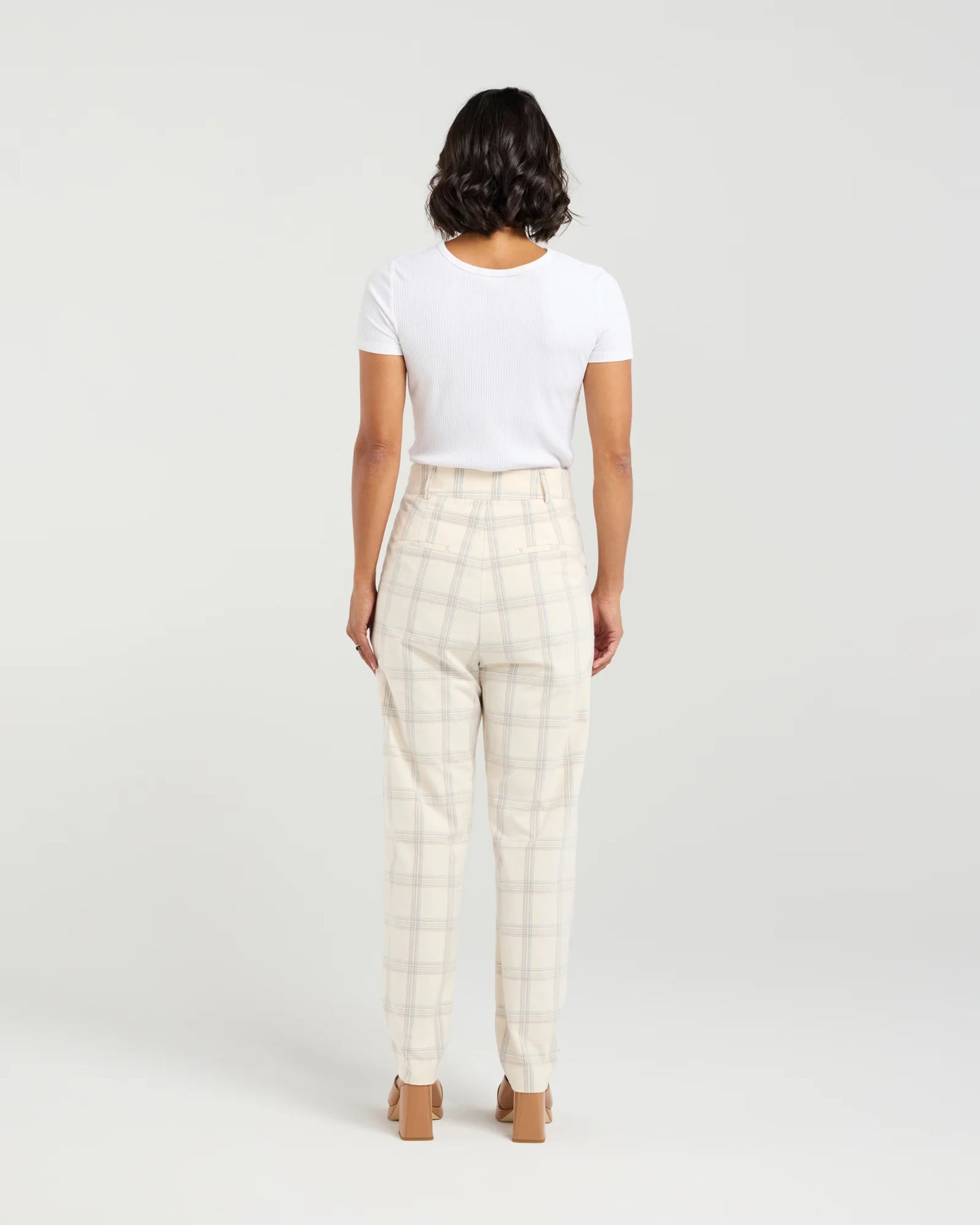 Sarah Pant - Duckegg Plaid