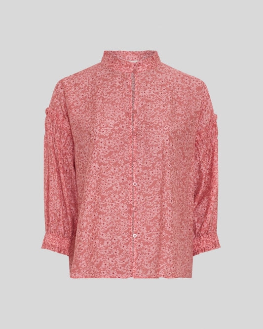 Seraphina Shirt - Faded Rose Flower