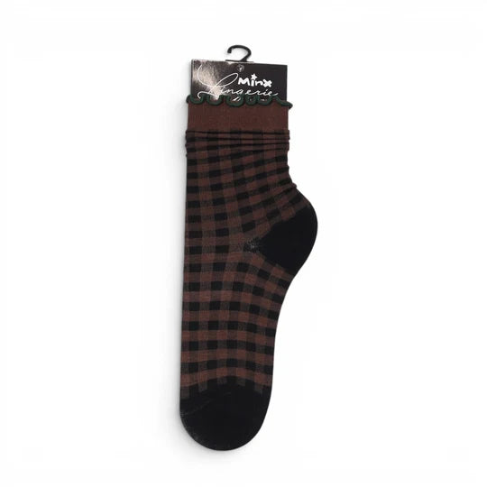 Picnic Socks - Dark Chocolate