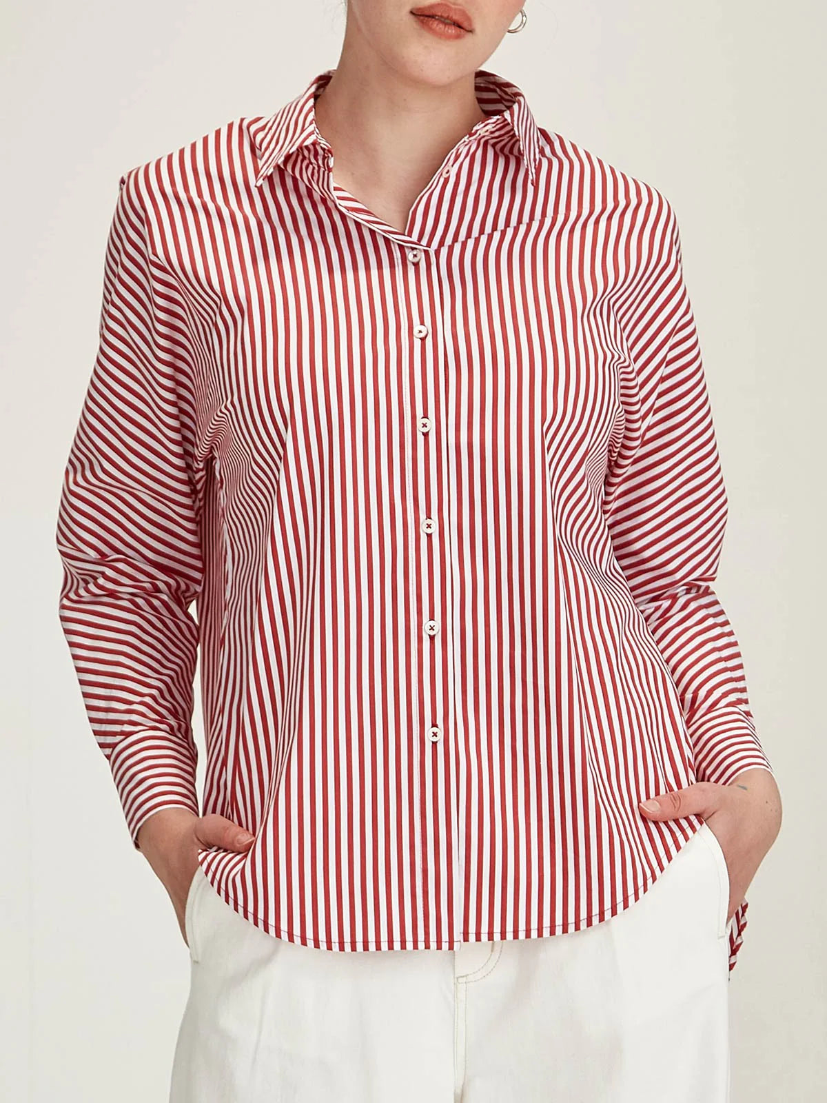 Carrera Shirt - Plum Stripe