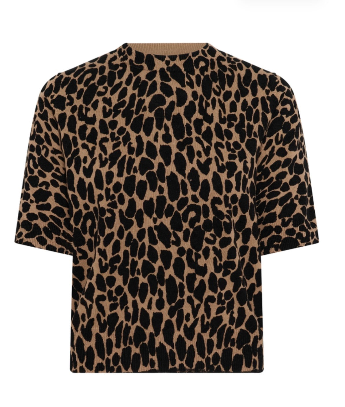 Paloma Pullover - Tigers Eye Spotty Leopard