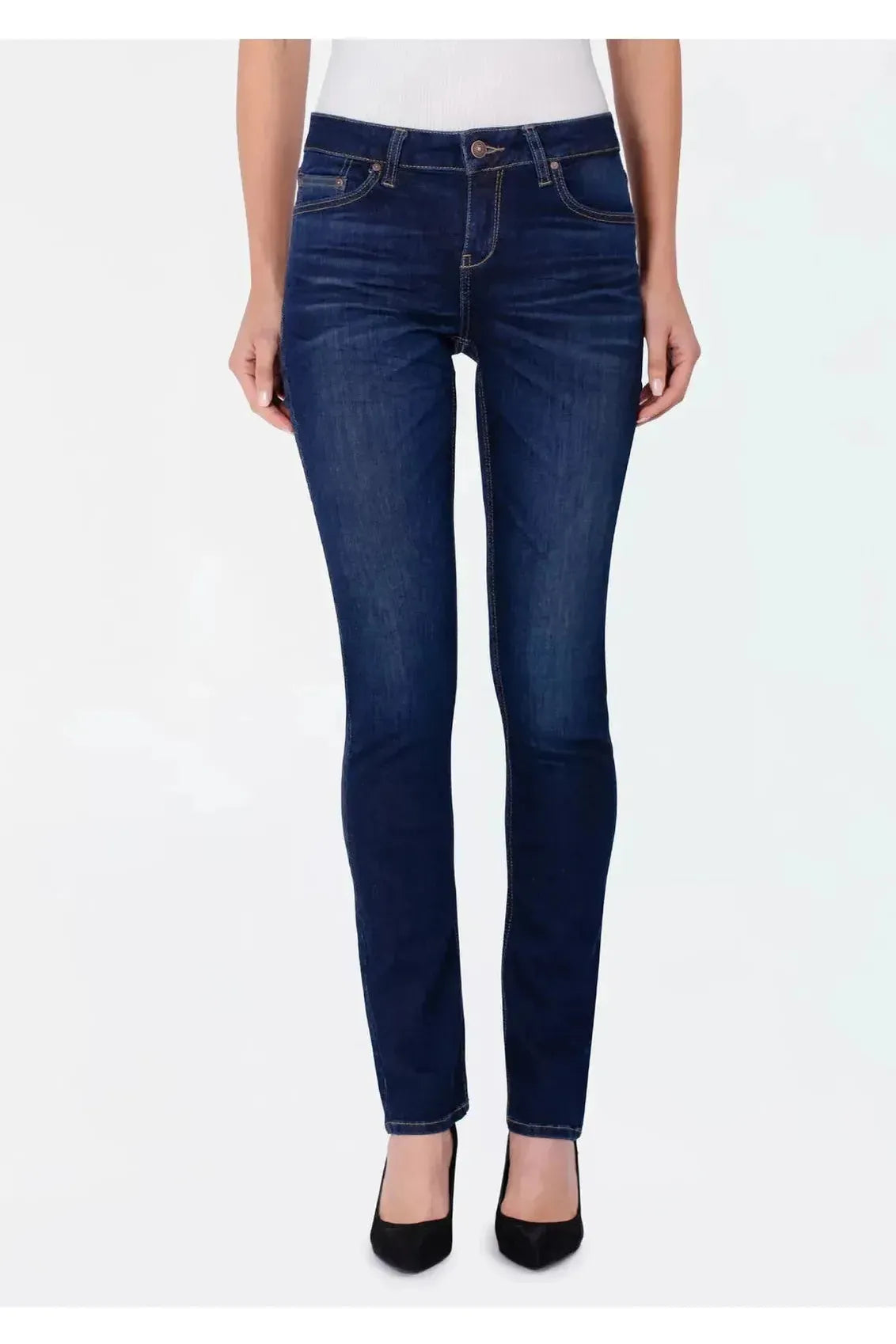 Aspen Mid Rise Jean - Sian Wash