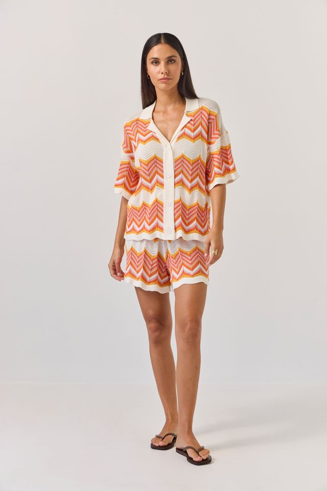 Revere Top - Chevron