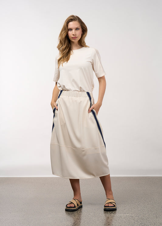 Linear Skirt - Vanilla