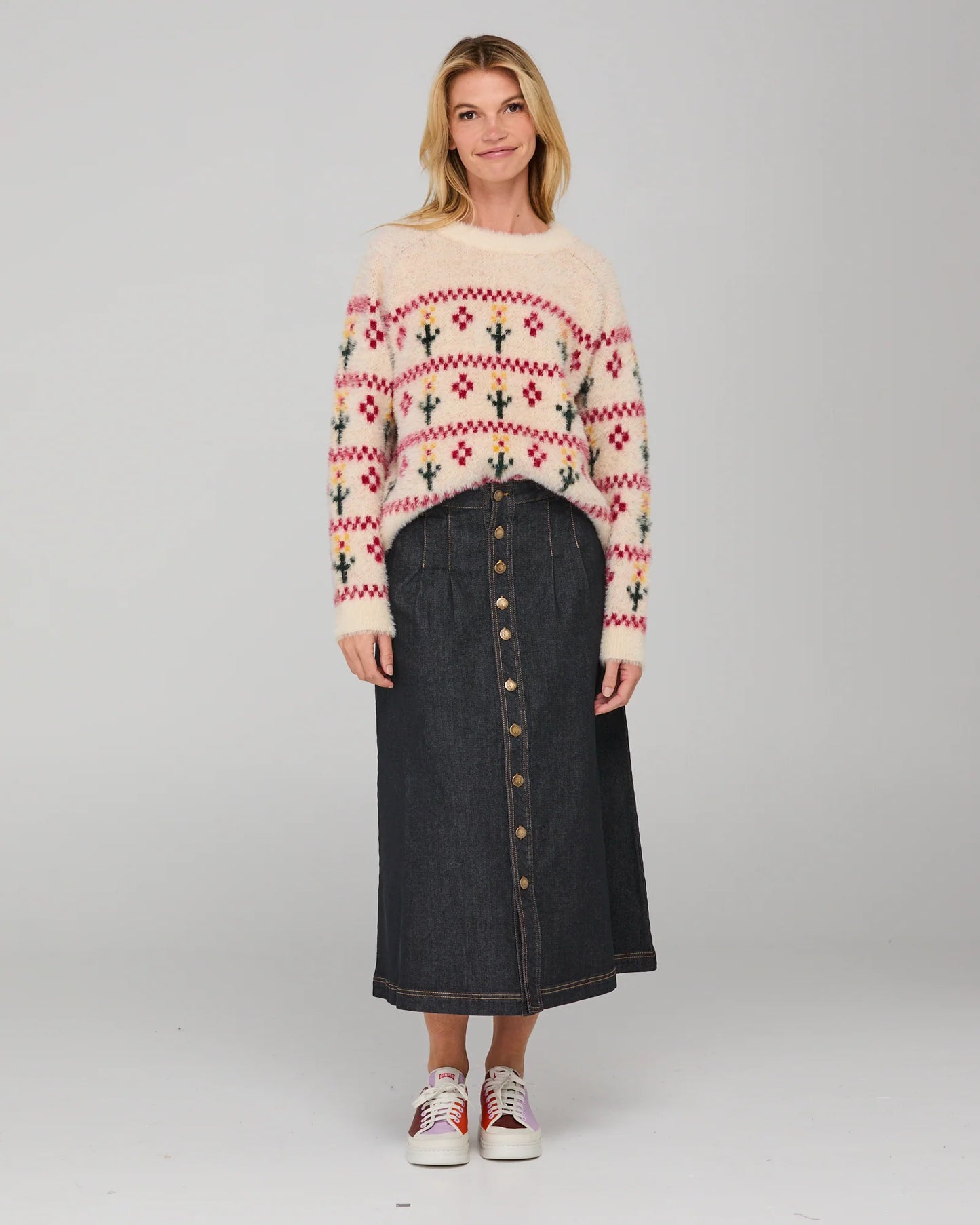Bellerose Skirt - Midnight Denim