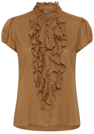 Elli Shirt - Toasted Coconut