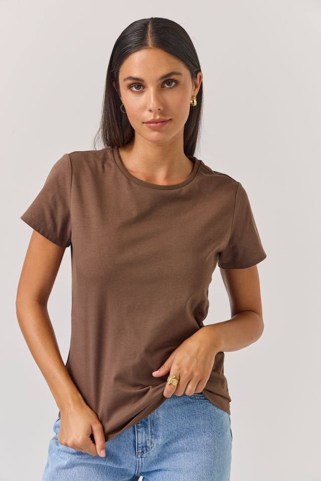 Essential Tee - Chocolate