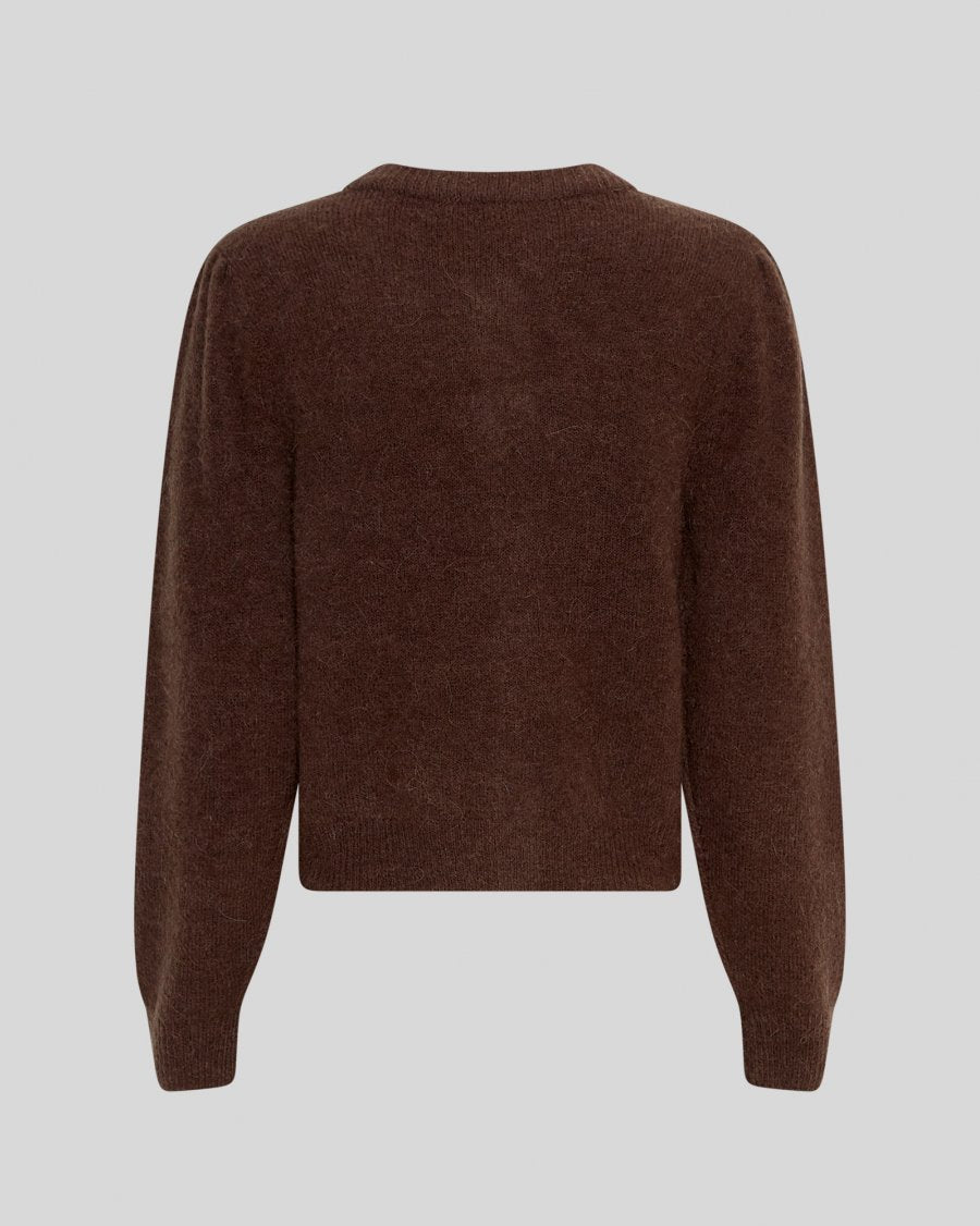 Miabelle Hope Cardigan- Hot Fudge