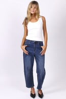 Toni Barrel Jeans - Blue