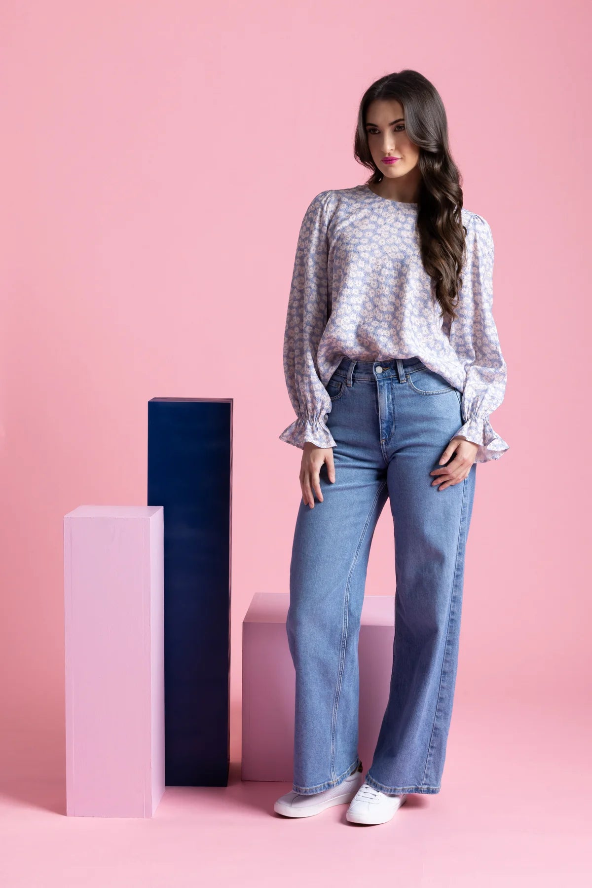 Patti Top - Sky Blue