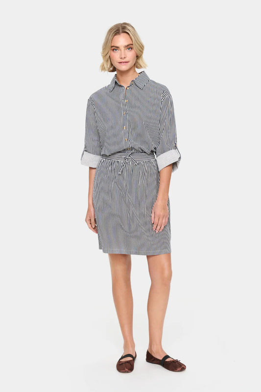 Zalinda Stripe Skirt - Night Sky Stripe