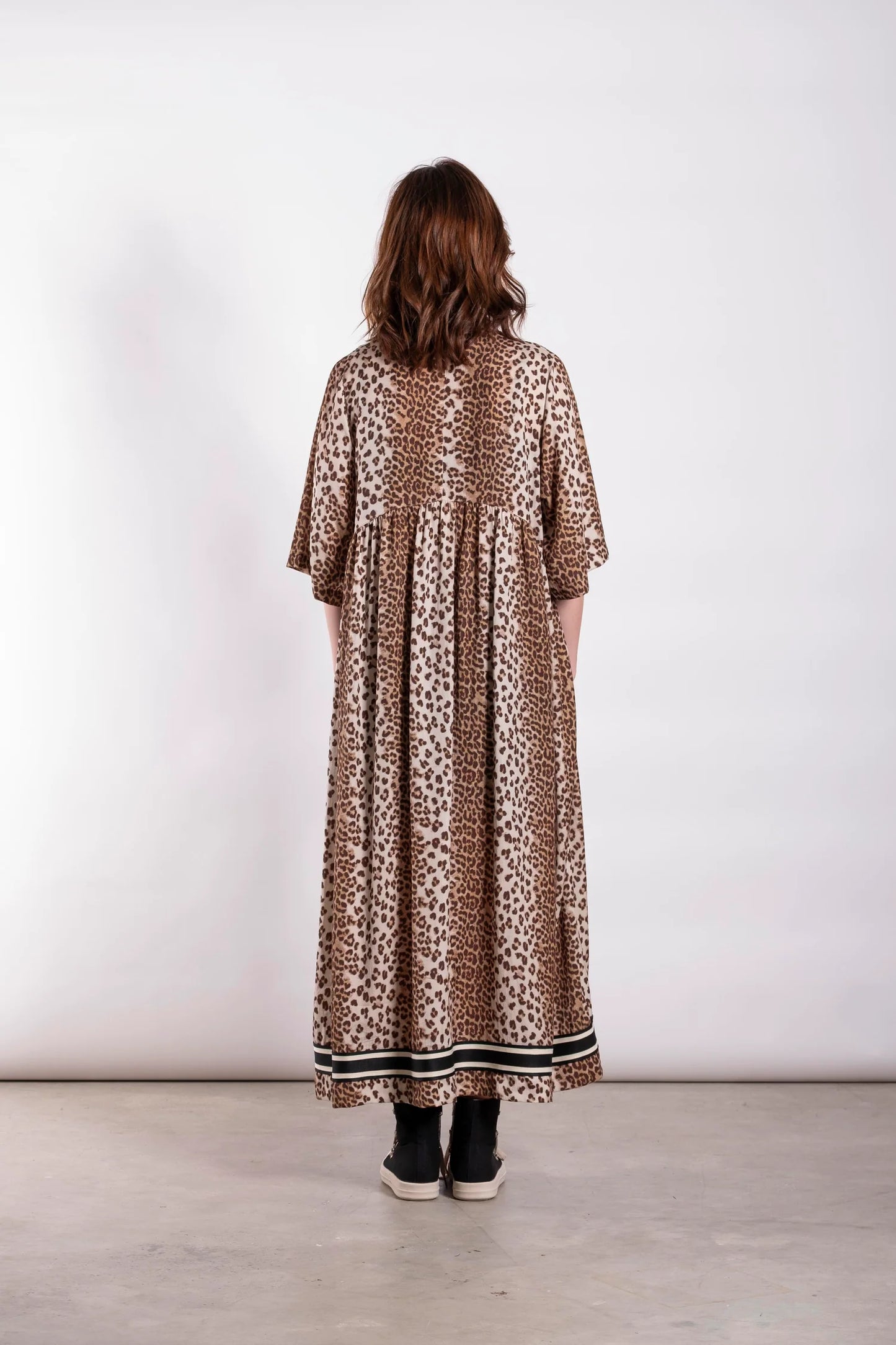 Brylee Dress - Leopard Print