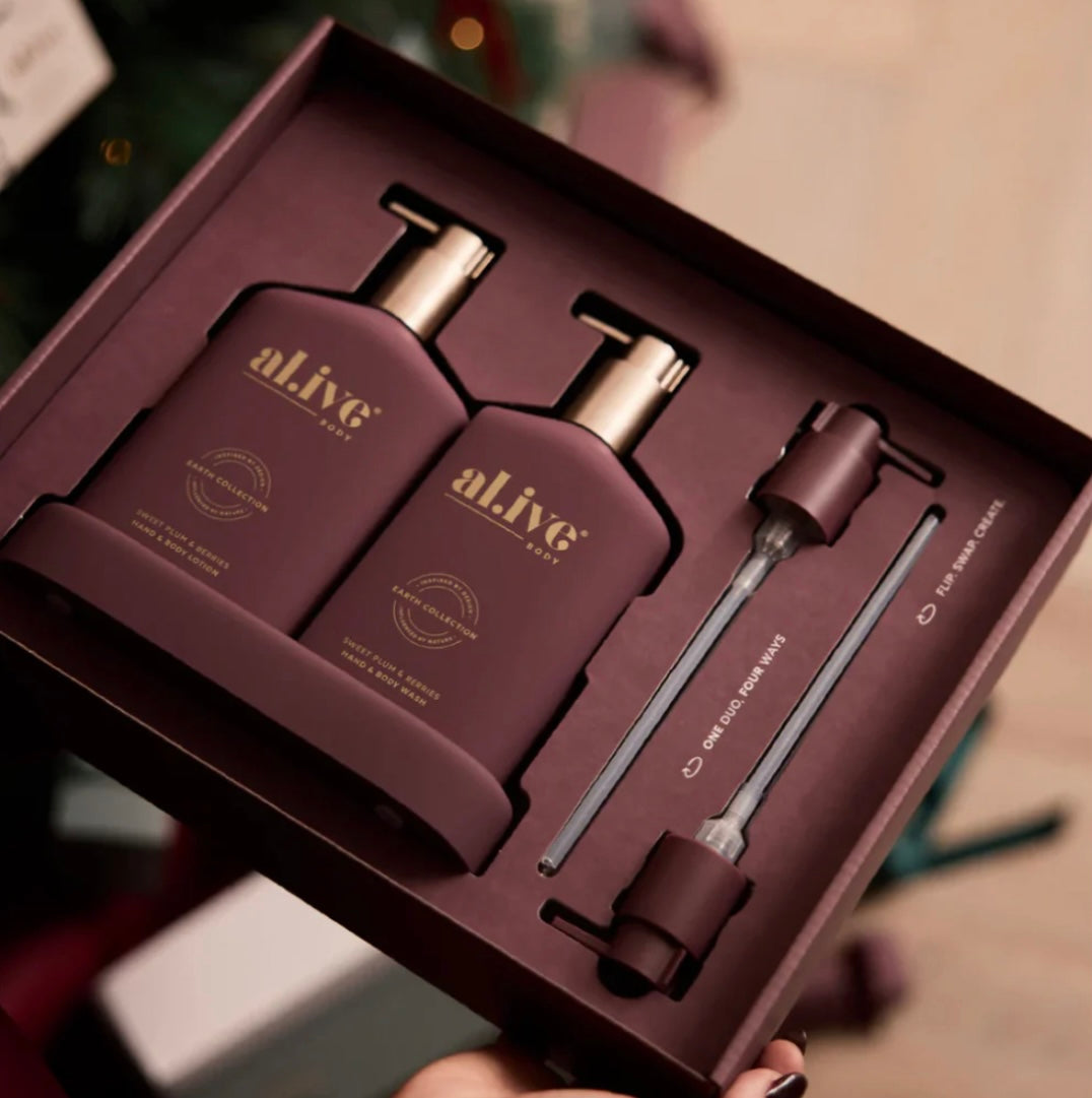 Transformative Wash & Lotion Duo - Sweet Plum & Berries