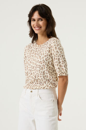 Leopard Print Pullover