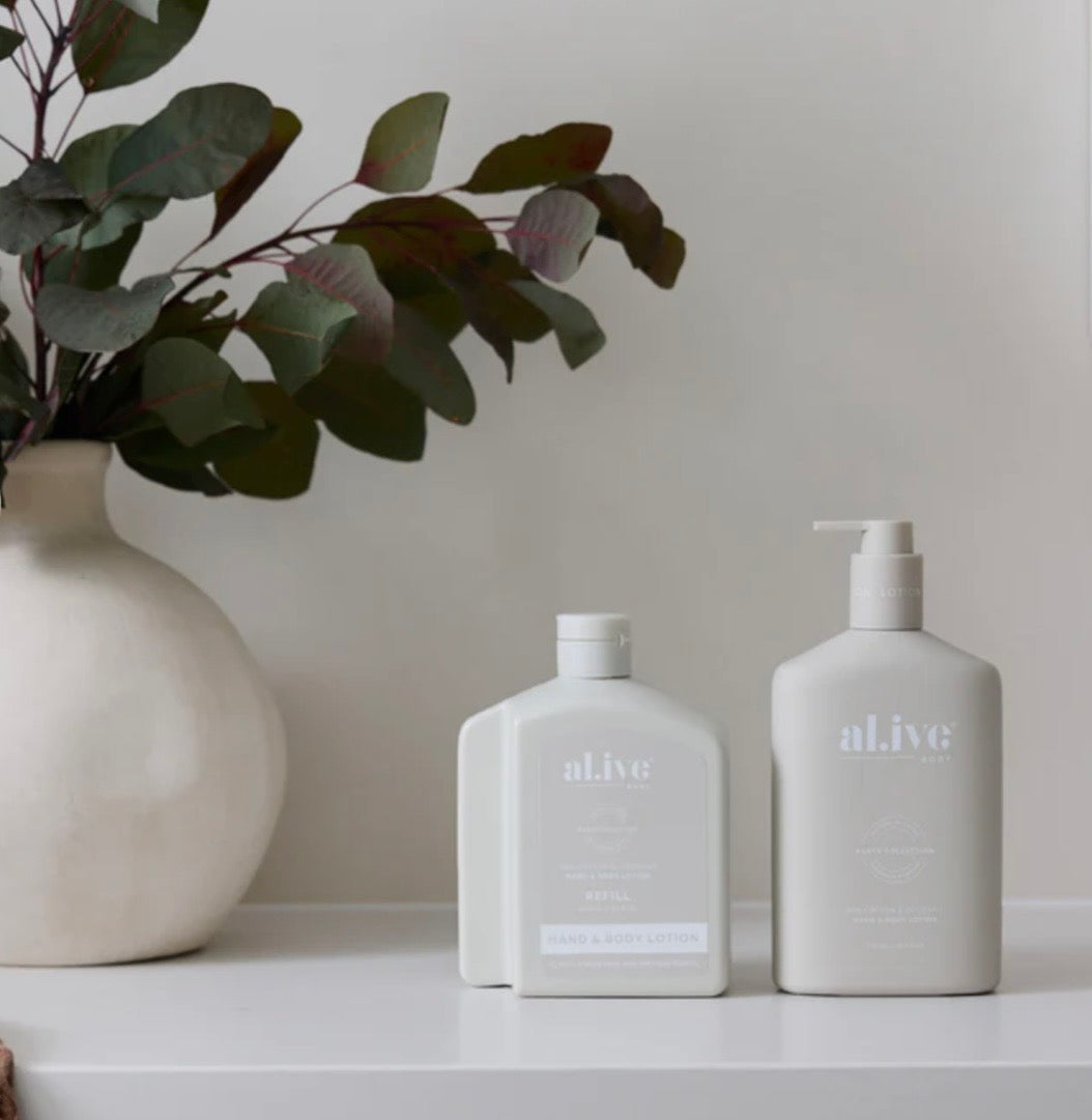 650ml Hand & Body Lotion Refill - Sea Cotton & Coconut