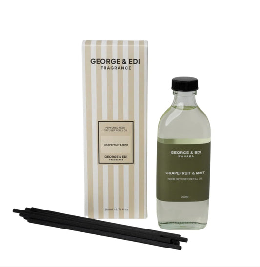 Reed Diffuser - 200ml Refill Grapefruit & Mint