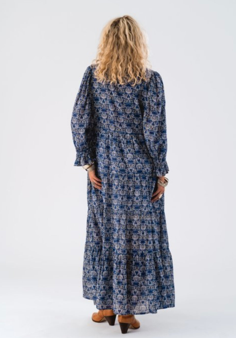 Evelyn Maxi Dress - Blue