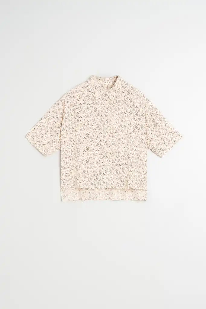 Boxy Shirt - Crudo Print
