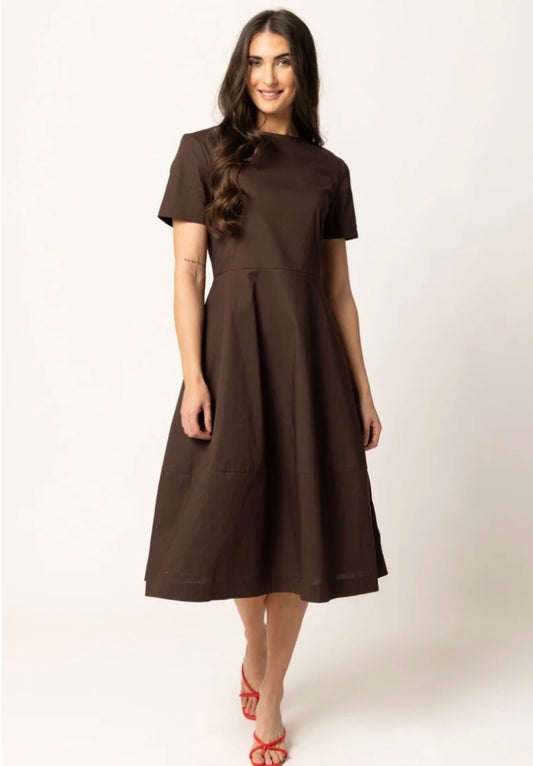Vogue Dress - Cacao