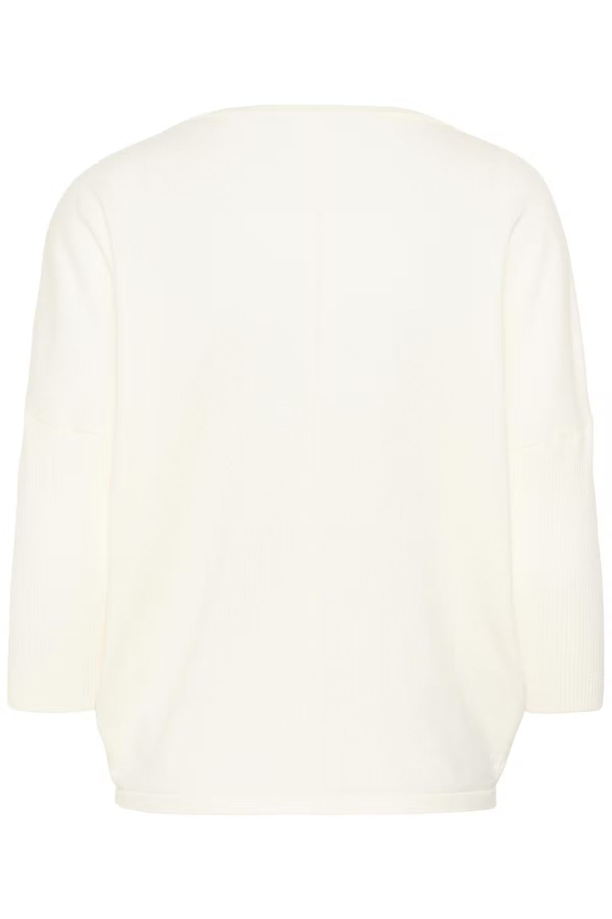 Mila R-Neck Pullover - Ice