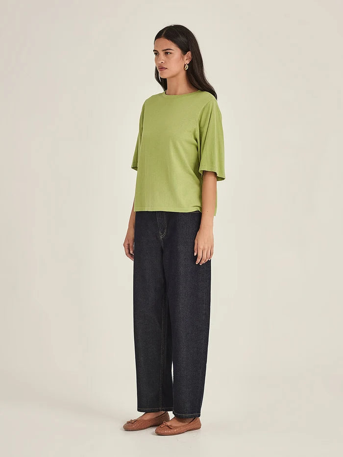Sloane Curvy Jean - Dark Wash
