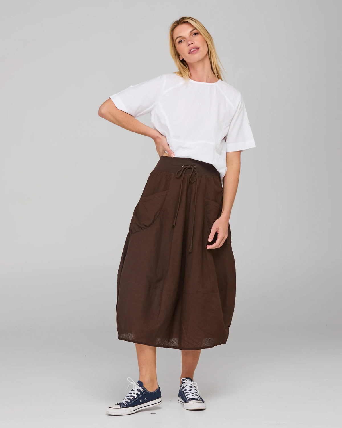 Guru Skirt - Ground Coffee